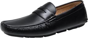 img 4 attached to Ultra-Light JOUSEN Loafers: Stylish Casual 👞 Men's Shoes for Driving & Slip-On Comfort