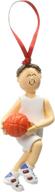 ornament central oc-100-mbr male basketball 🏀 figurine: perfect holiday gift for basketball enthusiasts! логотип