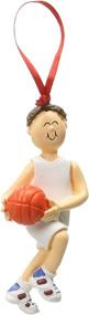 img 1 attached to Ornament Central OC-100-MBR Male Basketball 🏀 Figurine: Perfect Holiday Gift for Basketball Enthusiasts!