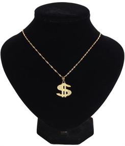 img 1 attached to 💵 United States Dollar Money Sign Pendant Necklace - 18K Gold Plated