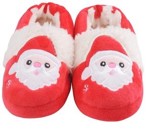 img 2 attached to 🐾 Adorable Cartoon Animal Slippers for Toddler Boys and Girls by Annnowl