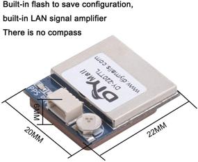 img 2 attached to DIYmall DY 220TTL GPS Module With Active Antenna Build In Flash For APM2 6 Pixhawk Betaflight Flight Control Support GPS Glonass Beidou Replace BN 220