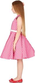 img 1 attached to 🦋 BlackButterfly Holly Vintage Polka Girls Dresses: Retro Fashion for Girls