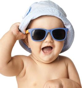 img 1 attached to Шлифовальщик КИДС Детские супергибкие поляризационные солнцезащитные очки: идеальная защита для глаз ваших малышей.