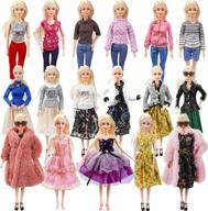 👗 pack doll clothes accessories: fashionable additions for dolls logo