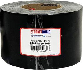 img 2 attached to 🏠 Efficient Roof Seal: EternaBond EB-RB040-50R, Black, 4 Inch X 50 Feet