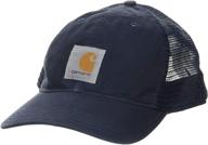 🧢 carhartt canvas mesh-back cap for men логотип