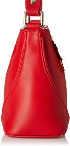 img 2 attached to Essere Genuine Leather Handbag for Women - Compact Size and Stylish Shape in Red