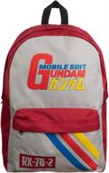 gundam anime cartoon backpack accessory logo