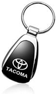 🔑 стильный брелок toyota tacoma черного цвета в форме слезы - изящный и практичный дизайн логотип