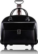 patented detachable wheeled briefcase 94361 laptop accessories logo