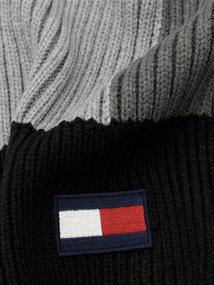 img 2 attached to Stay Warm and Stylish with the Tommy Hilfiger Mens Heather Scarf