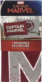 img 1 attached to Jay Franco Captain Marvel Pillowcase