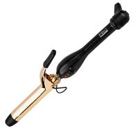 🔥 pro beauty tools 1-inch professional gold curling iron logo