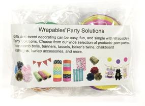 img 1 attached to 🌈 Vibrant Rainbow Paper Circle Dot Garland Party Decorations - Ideal for Weddings, Birthdays, Baby Showers, and Nursery Décor (Set of 2)