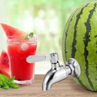 stainless steel watermelon keg tap logo