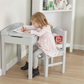 img 3 attached to 🪑 Melissa & Doug Lift-Top Chair: Perfect Child's Furniture for Kids' Rooms