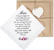 👵 grandmother grandma gift wedding handkerchief logo