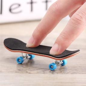 img 1 attached to Unleash Fun with BISOZER Toy Mini Finger Skateboard Ultimate!