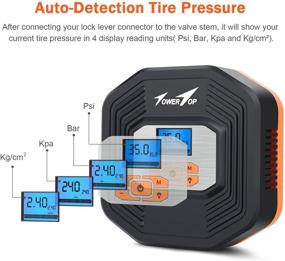 img 1 attached to 🚗 Портативный насос для автомобильных шин с цифровым датчиком давления - 12В постоянного тока автомобильный насос для накачивания шин для автомобилей, велосипедов, спортивных мячей и надувных изделий (Тип 1)
