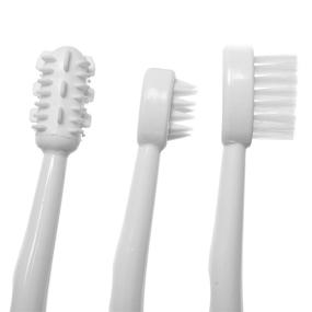 img 2 attached to 🦷 Набор зубных щеток Dreambaby 3 этапа в белом цвете