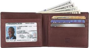 img 4 attached to 👜 Mou Meraki: Premium Genuine Leather Men's Accessories for Wallets, Card Cases & Money Organizers.