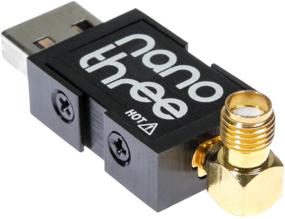 img 2 attached to NooElec NESDR Nano 3: Premium Tiny RTL-SDR with Aluminum Enclosure, 0.5PPM 📻 TCXO, SMA & MCX Input, and Custom Heatsink. RTL2832U & R820T2-Based Software Defined Radio