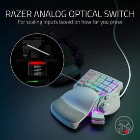 img 3 attached to 🎮 Razer Tartarus Pro Геймерская клавиатура: абсолютный контроль с аналого-оптическими переключателями клавиш, настраиваемой подсветкой Chroma RGB и программируемыми макросами