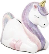 ceramic unicorn piggy bank by hapinest logo