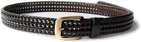img 2 attached to 👗 ECHAIN Women's Braided Woven Genuine Leather Belt - Trendy and Timeless Fashion Accessory!