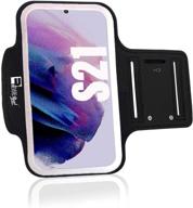 📱 reveresport samsung galaxy s21 ultra armband for running and gym workouts - sports phone arm case holder logo