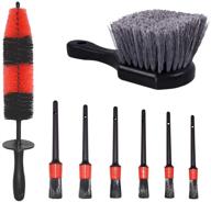 8-piece car detailing wheel & tire brush set by bzczh logo