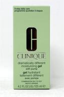 clinique dramatically different moisturising gel for combination oily to oily skin, 125ml/4.2oz - day care with pump for women logo