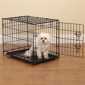 img 2 attached to 🐶 ProSelect Easy Dog Crates: Stylish and Functional Crates for Dogs and Pets - Black