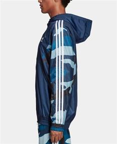 img 2 attached to Adidas Originals Windbreaker Black Multicolor