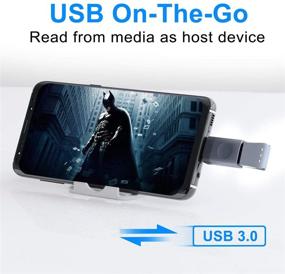 img 3 attached to 🔌 Универсальный адаптер USB C мужской - USB 3.0 женский 3 штуки для MacBook Pro, iPad Air 4, Chromebook, Pixelbook и других устройств.