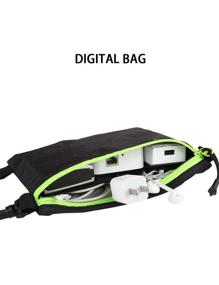 img 1 attached to 🔌 SmartGOX Zipper Pack for Digital Toiletries
