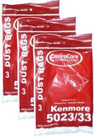 🔍 kenmore sears allergy vacuum bag for canister vacuum cleaners - type e, 5023-5033, model #609196, 116.25950 логотип