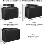 aozzy conditioner waterproof insulation adjustable appliances logo