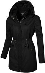 img 2 attached to 🧥 Stylish & Practical: Anorak Jacket for Women - Lightweight, Long Military Cargo Parka in Regular & Plus Sizes