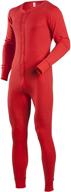 👔 indera men's tall cotton 1 x 1 rib union suit: comfortable and stylish for taller men logo