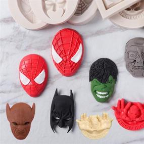 img 3 attached to Шоколадные украшения для супергероев с изображением Человека-паука
