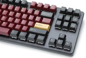 img 1 attached to 🔴 Enhanced SEO: GMK Redsuns Red Samurai Custom Mechanical Keyboard Keycap Set - 153-keys, Doubleshot, Cherry Profile, Compatible with 60%, 65%, TKL, Full-Size Layouts, and More (Red, Base Kit) (MDX-35037-5)