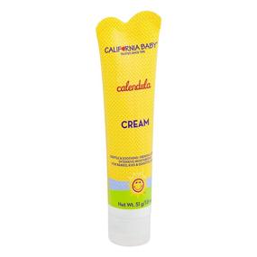 img 2 attached to Organic California Baby Calendula Moisturizing Cream (1.8 oz.) - Hydrates and Soothes Dry, Sensitive Skin on Face, Arms, and Body - Vegan-Friendly, Plant-Based Formula