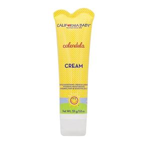 img 4 attached to Organic California Baby Calendula Moisturizing Cream (1.8 oz.) - Hydrates and Soothes Dry, Sensitive Skin on Face, Arms, and Body - Vegan-Friendly, Plant-Based Formula