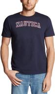 👕 рубашка nautica: классический графический мужской одежда из хлопка - вечный стиль, беспреобратимое качество логотип