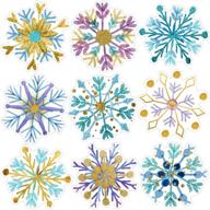 snowflakes colorful classroom decoration christmas logo