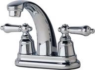 💧 builders shoppe 2003cp non metallic centerset: durable and stylish bathroom faucet logo