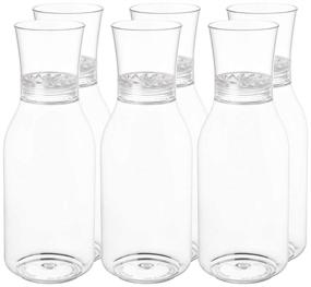 img 2 attached to AmazonCommercial Plastic Shatterproof Carafe Pack