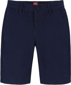img 3 attached to Levis Straight Chino Shorts Incense Boys' Clothing